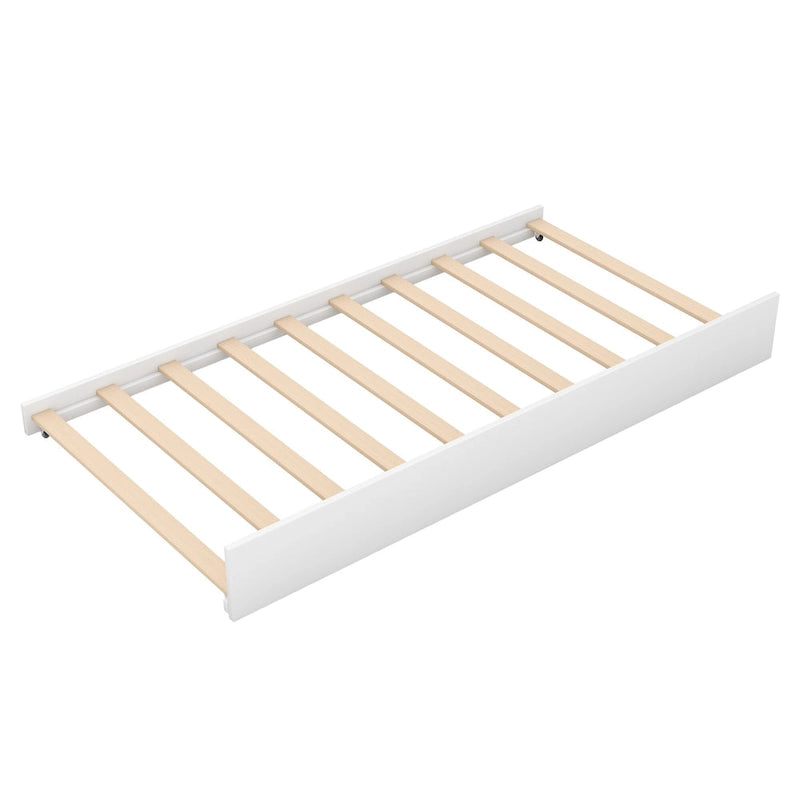 Lit cabane en bois double avec lit gigogne, lit gigogne extractible