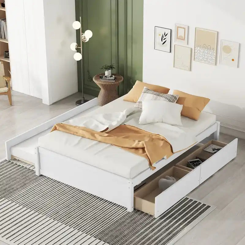 Remplir le lit avec un lit gigogne double