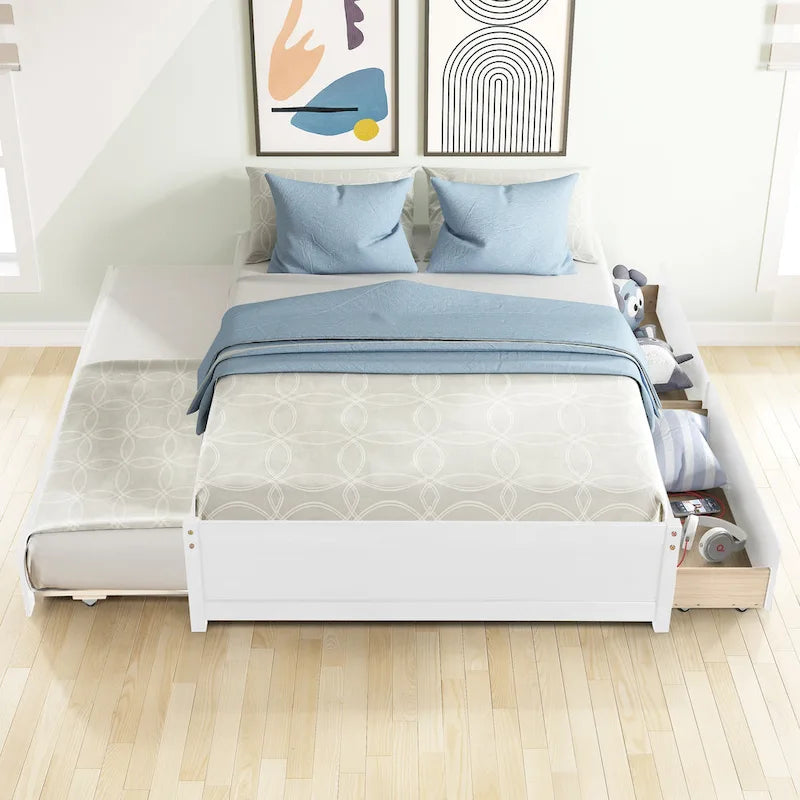 Remplir le lit avec un lit gigogne double