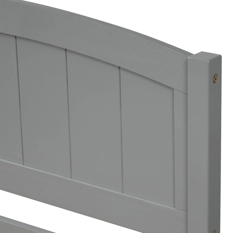 Lit plateforme simple avec lit gigogne